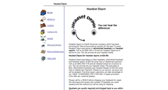 Desktop Screenshot of headsetdepot.com